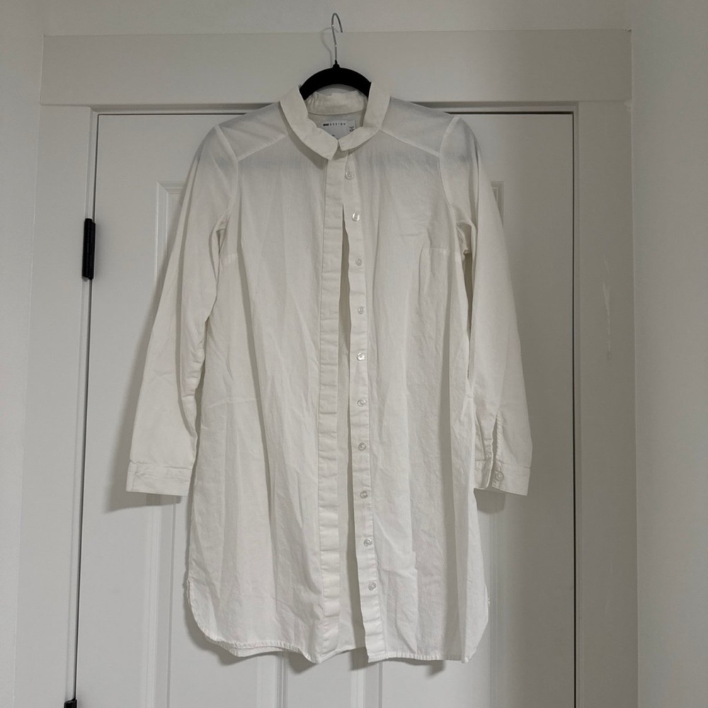 ASOS white button up